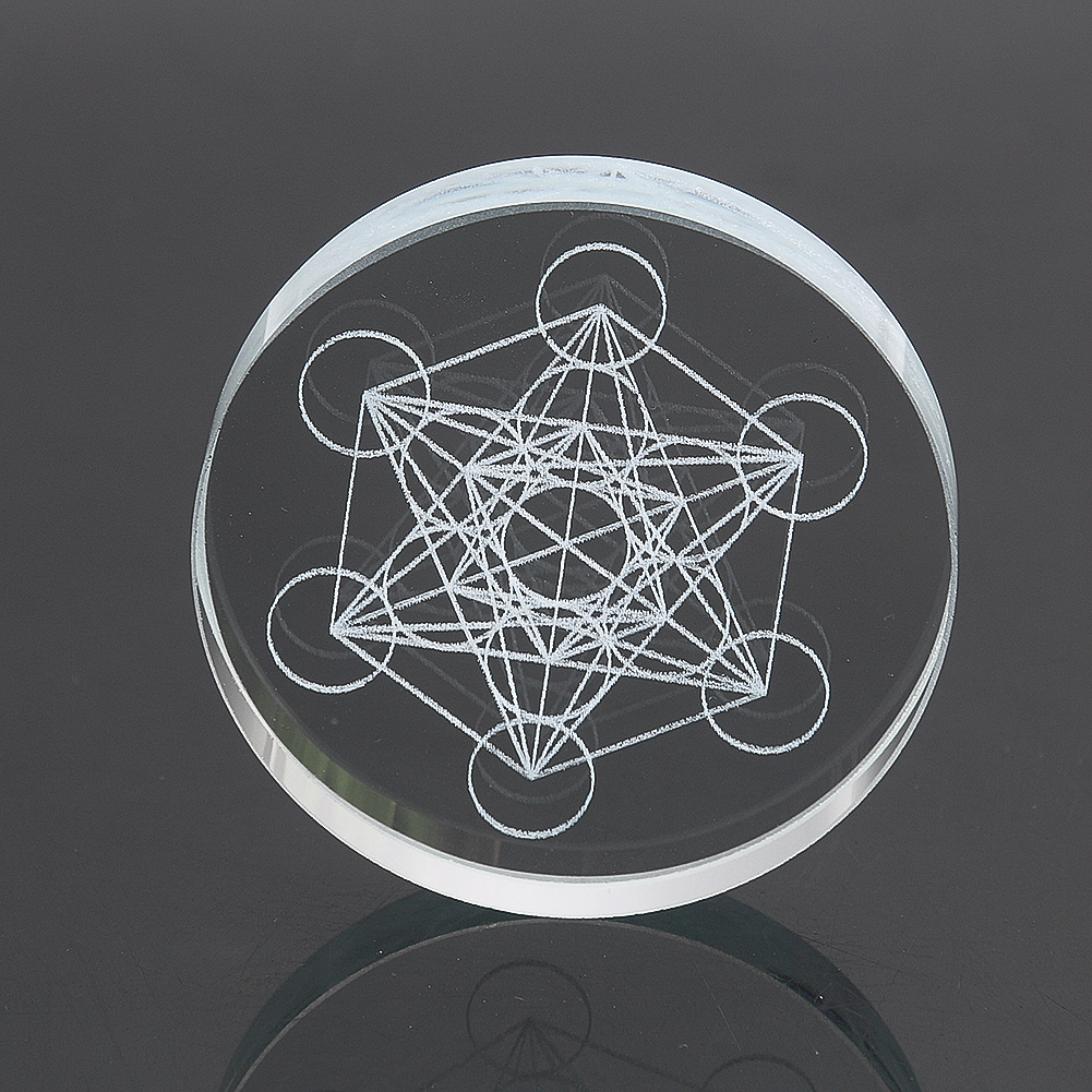 Metatron Cube Crystal Display  - Paper Weight Crystal 评论和价格