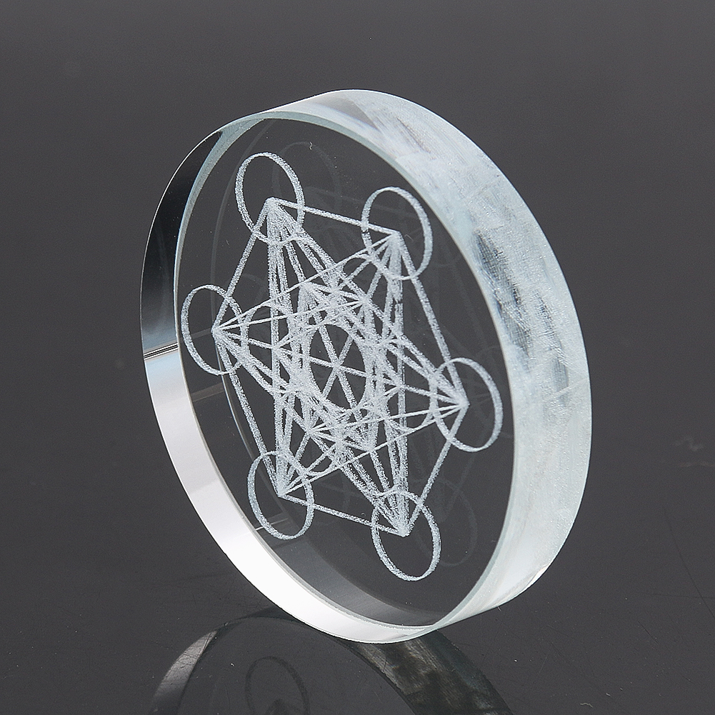 Metatron Cube Crystal Display  - Paper Weight Crystal 评论和价格