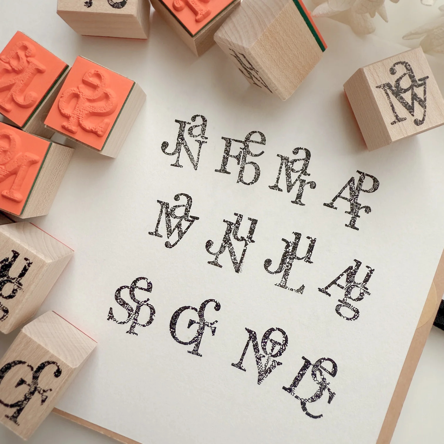 Journal Pages Vintage Month Wh - Rubber Date Stamp 评论和价格