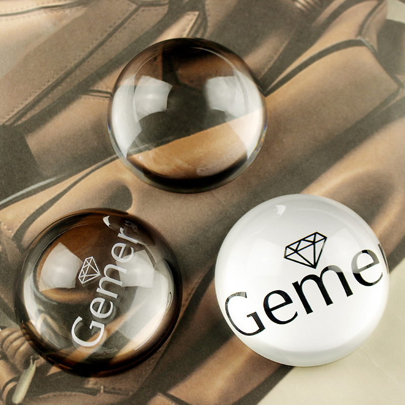 Custom Crystal Hemisphere Glas - Paper Weight Crystal 评论和价格