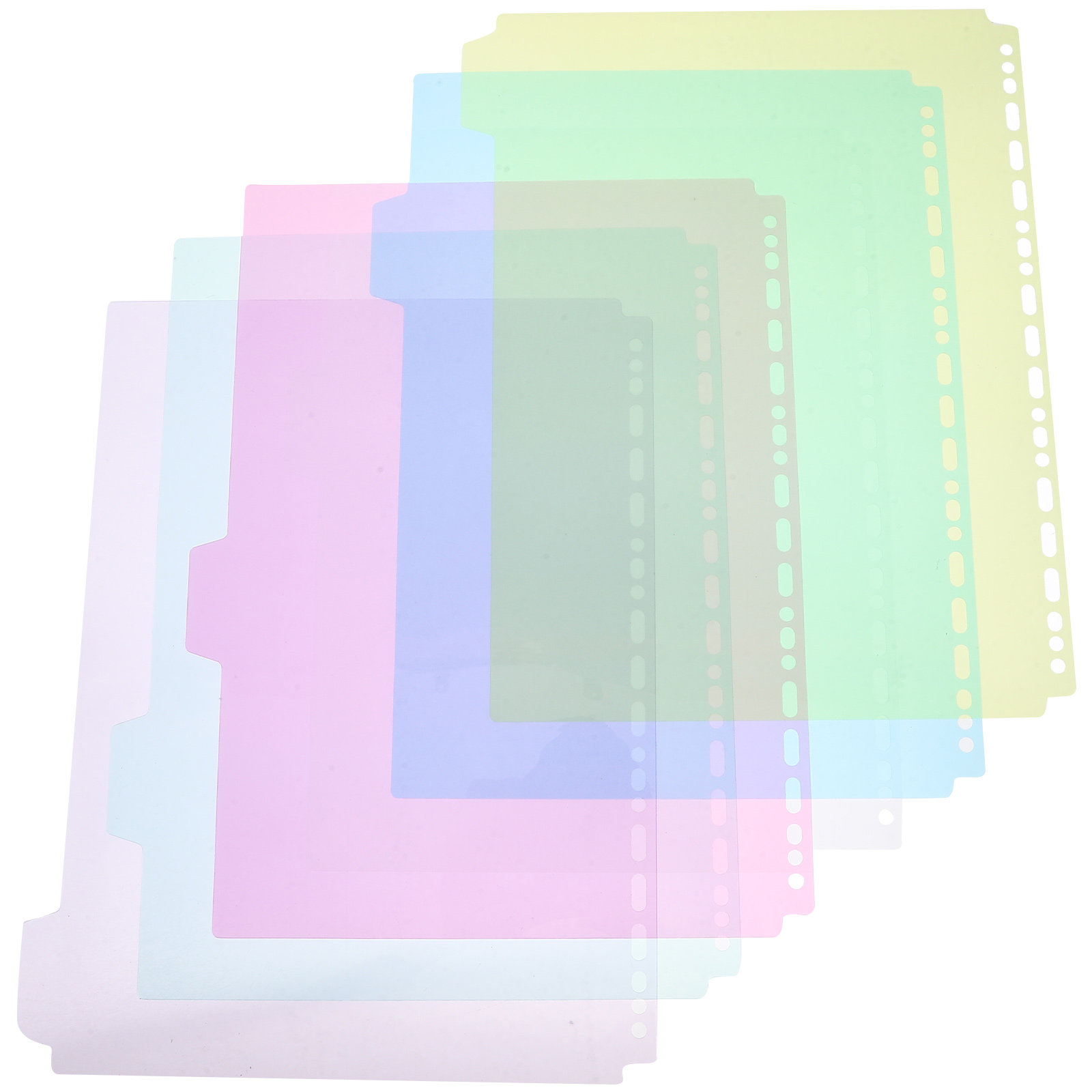 6Pcs Tabbed File Dividers A4 B - Tab Divider A4 评论和价格