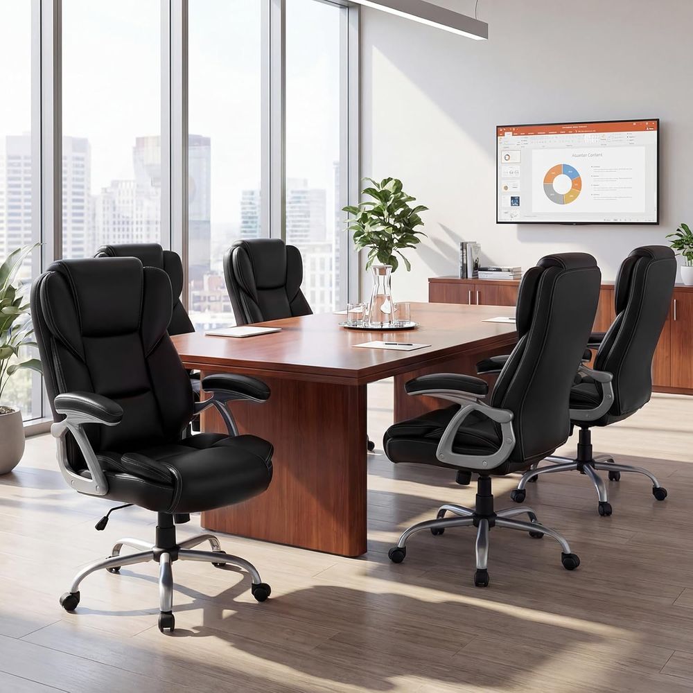 High Back Leather Ergonomic Sw - Leather Desk Pad 评论和价格