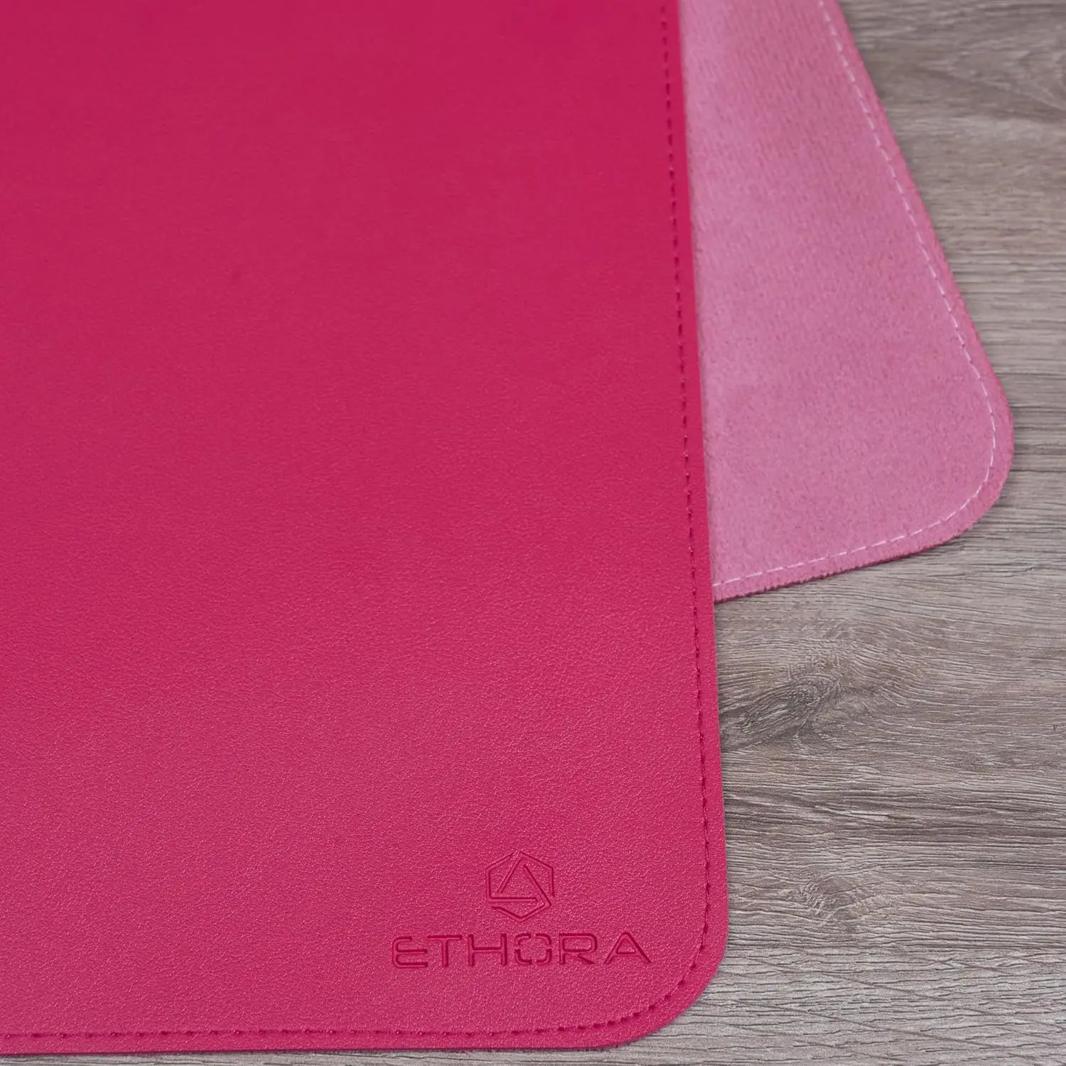 Desk Mat with Non-Slip Suede B - Leather Desk Pad 评论和价格