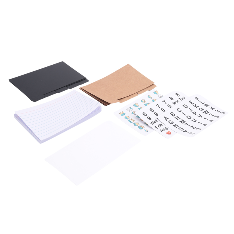 Index Card Holder Set 3X5inch  - Card Index Box 评论和价格