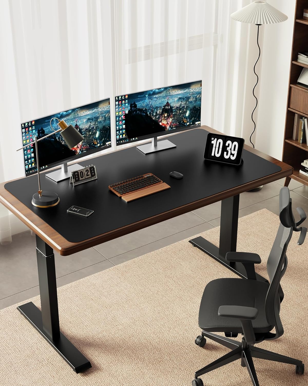 Large PU Leather Desk Mat 35.4 - Leather Desk Pad 评论和价格