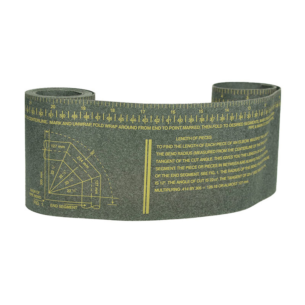 Pipe Measuring Tool Wrap Aroun - Tape Dispenser Weighted 评论和价格