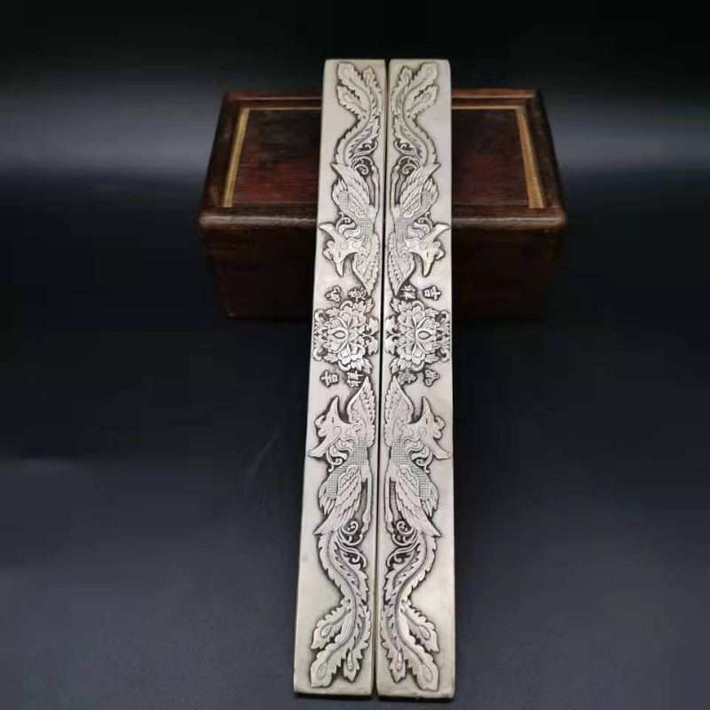 White Brass Paperweight Antiqu - Book Weight Glass 评论和价格