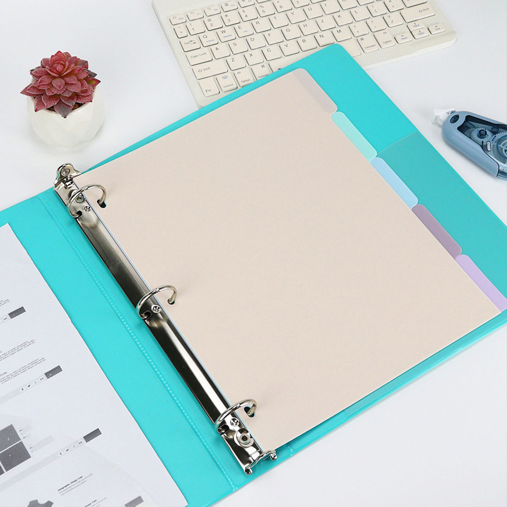 1Set A4 Plastic Binder Divider - Tab Divider A4 评论和价格