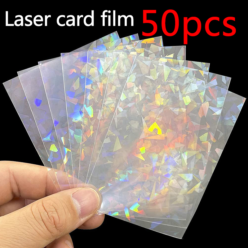 50pcs Soft Trading Laser Card  - Card Index Box 评论和价格