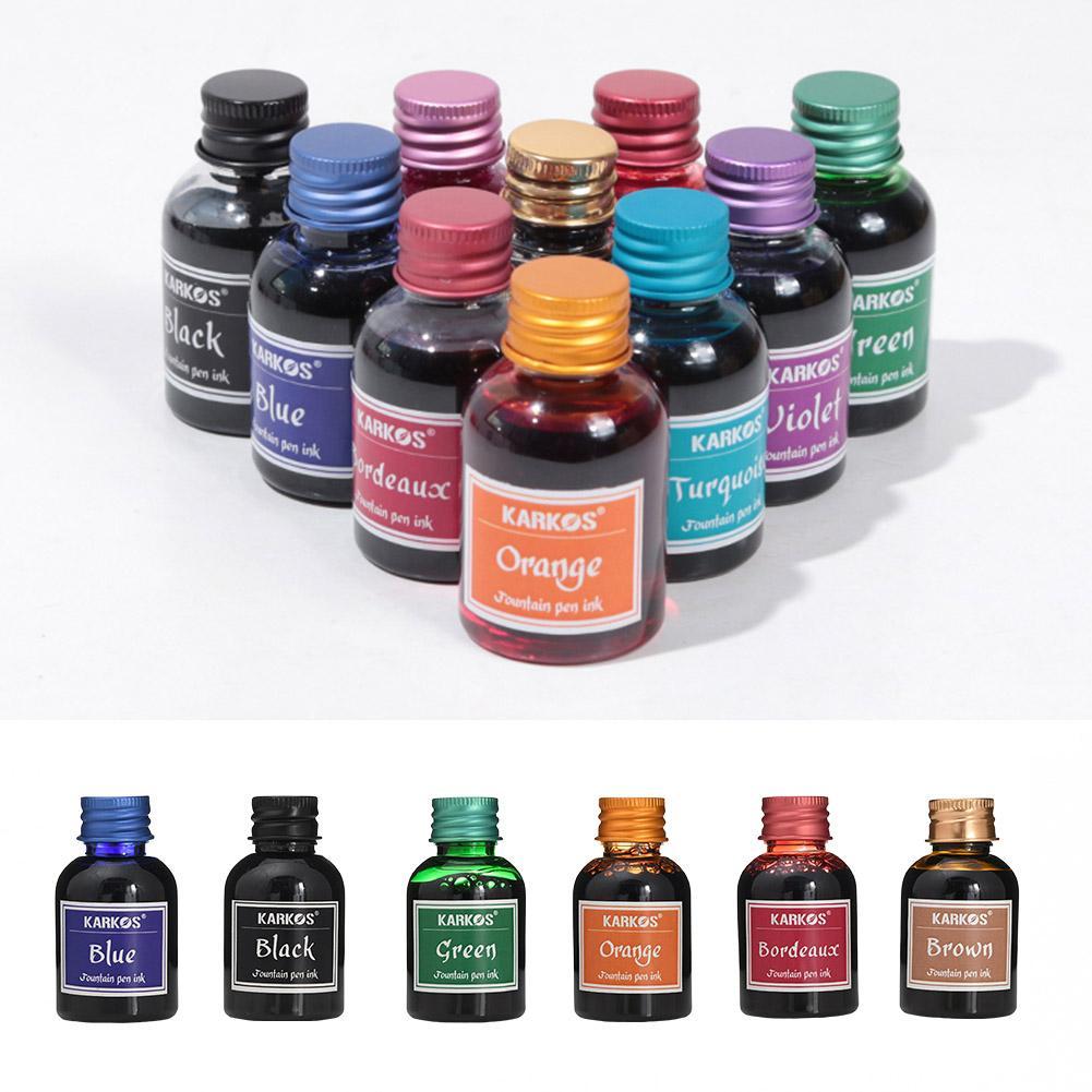 30Ml Pure Colorful Fountain Pe - Fountain Pen Bottled Ink 评论和价格