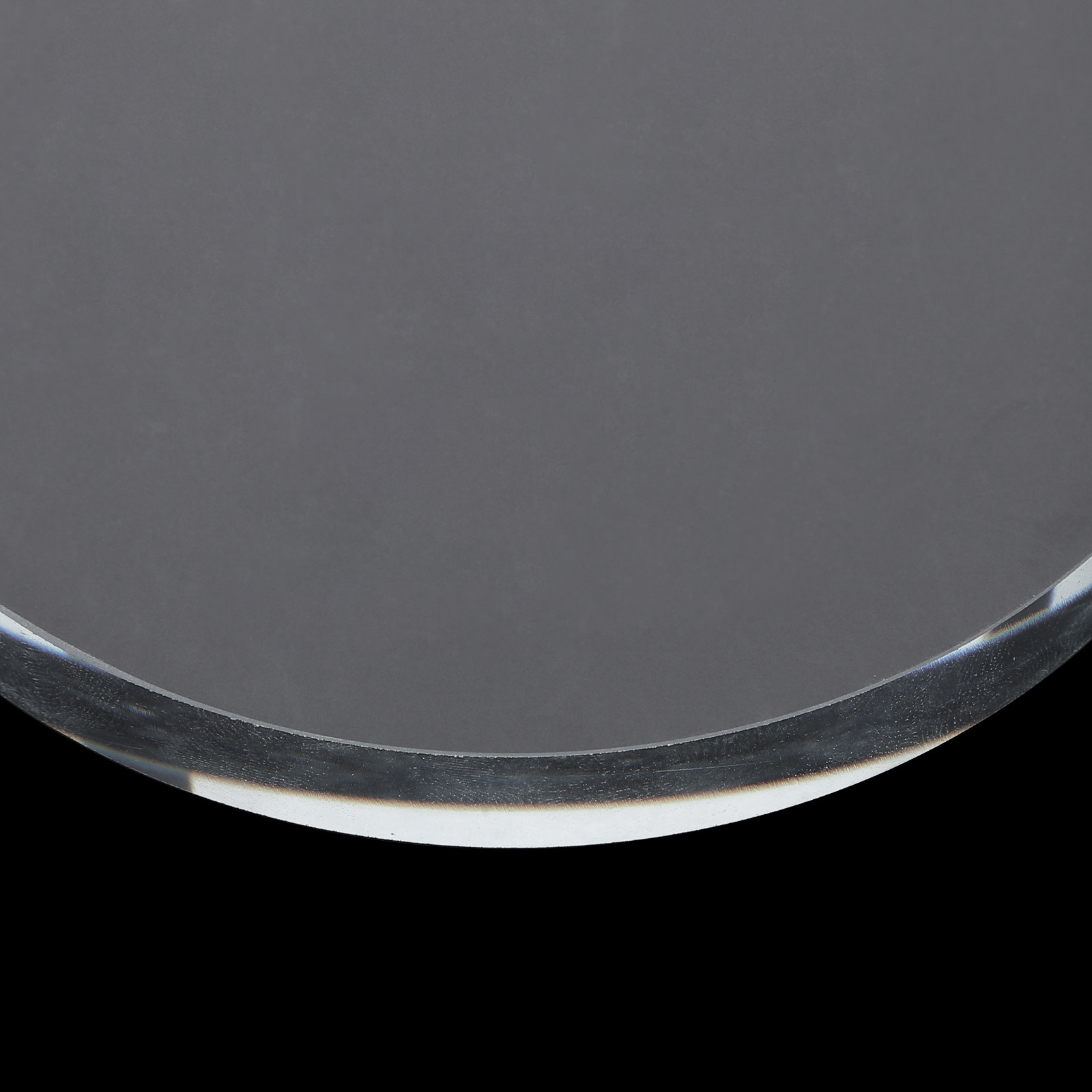 Heavy Round Transparent Crysta - Book Weight Glass 评论和价格