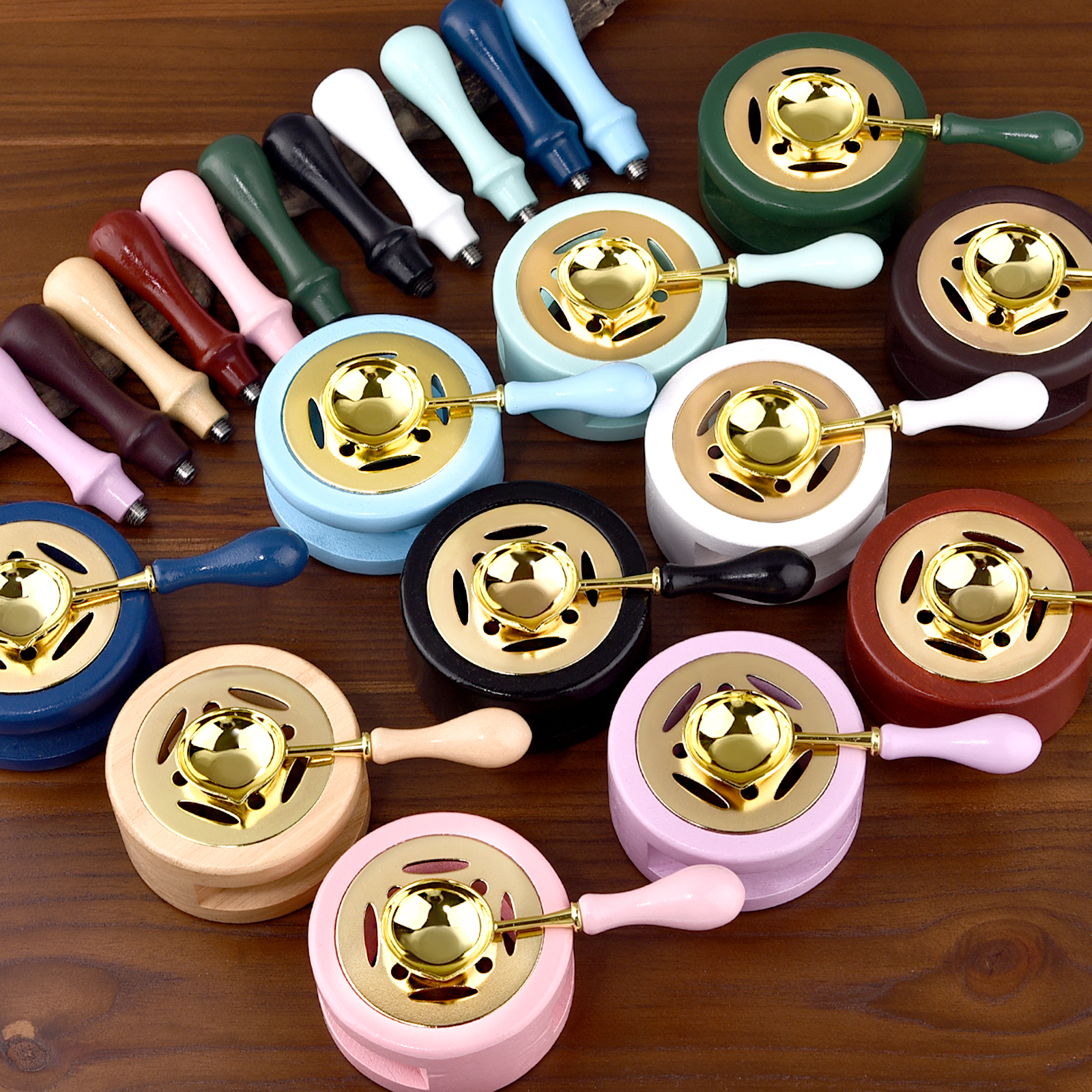 2/3Pcs Set Retro Sealing Wax F - Wax Seal Stamp Set 评论和价格