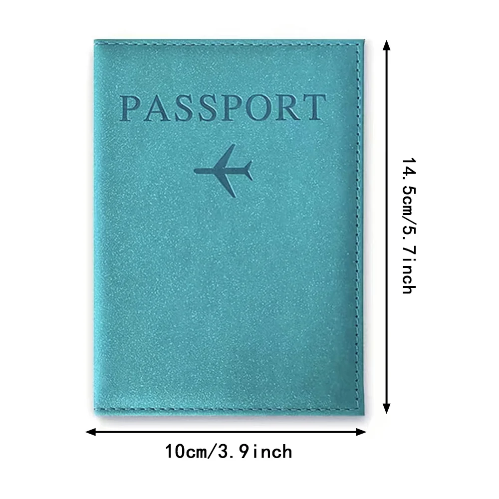 Passport Cover Blue Color Pu P - Index Card Holder 评论和价格