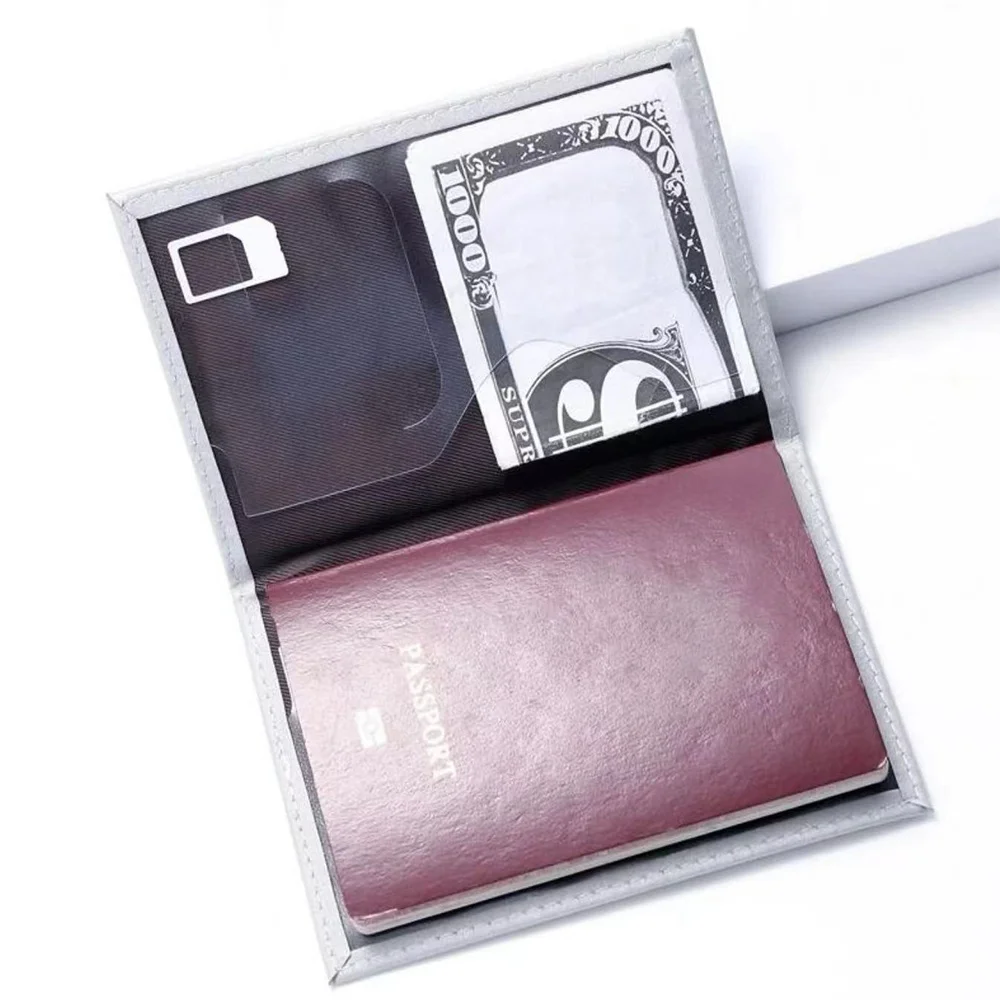 Passport Cover Blue Color Pu P - Index Card Holder 评论和价格