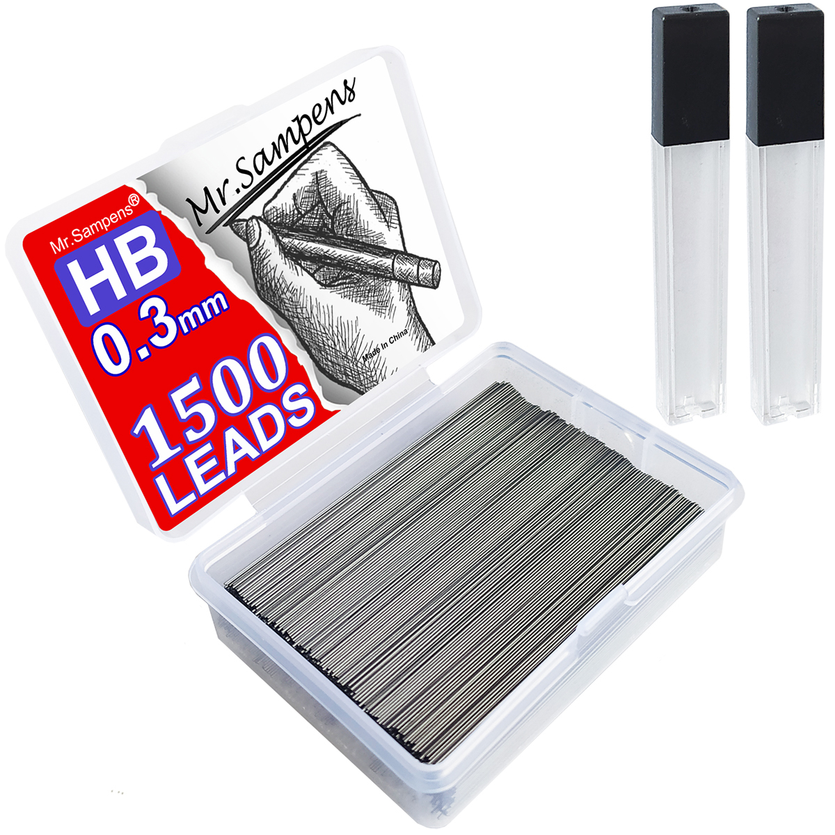 1500-Pack 0.3mm HB Automatic P - Mechanical Pencil 0.3 评论和价格