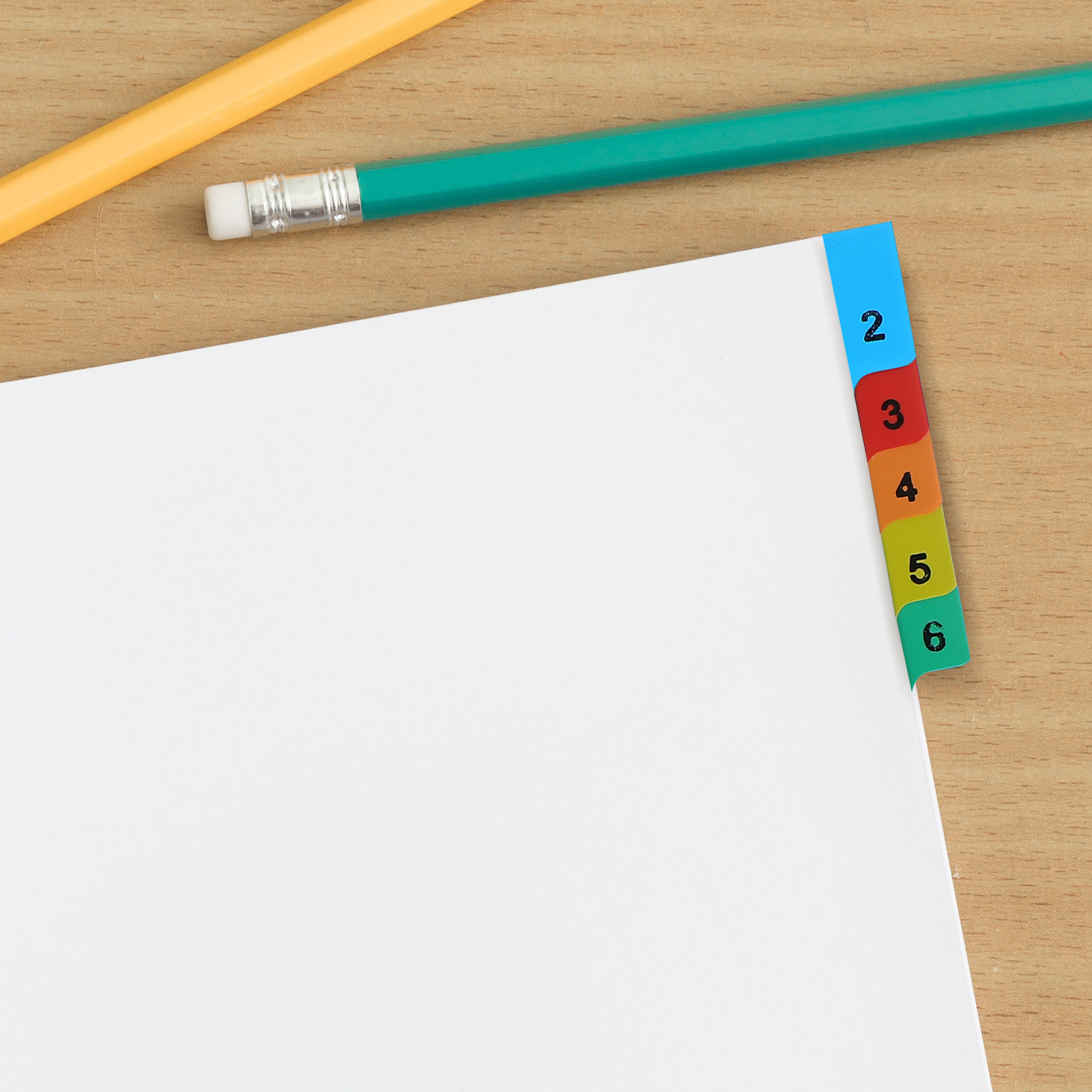 20 Pages A4 Colorful Plastic B - Tab Divider A4 评论和价格