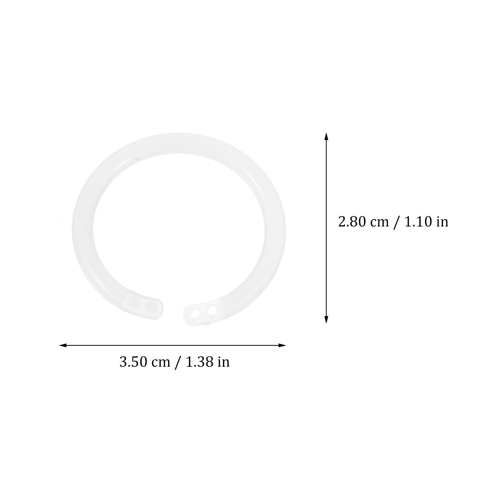 4 Boxes Binder Rings Plastic B - Card Index Box 评论和价格