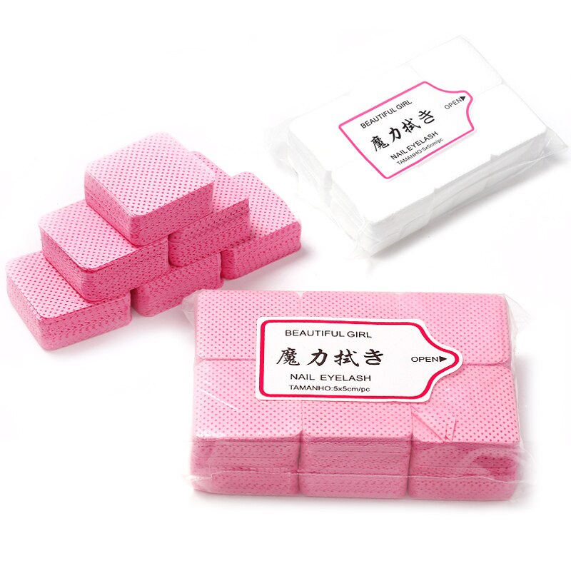 600Pcs/Pack Lint-Free Eyelash  - Gel Refill Pack 评论和价格