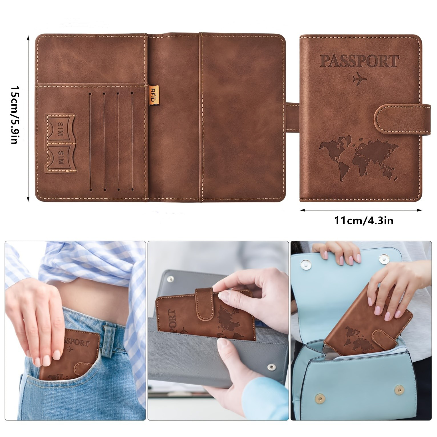 Passport Holder, Passport Cove - Index Card Holder 评论和价格