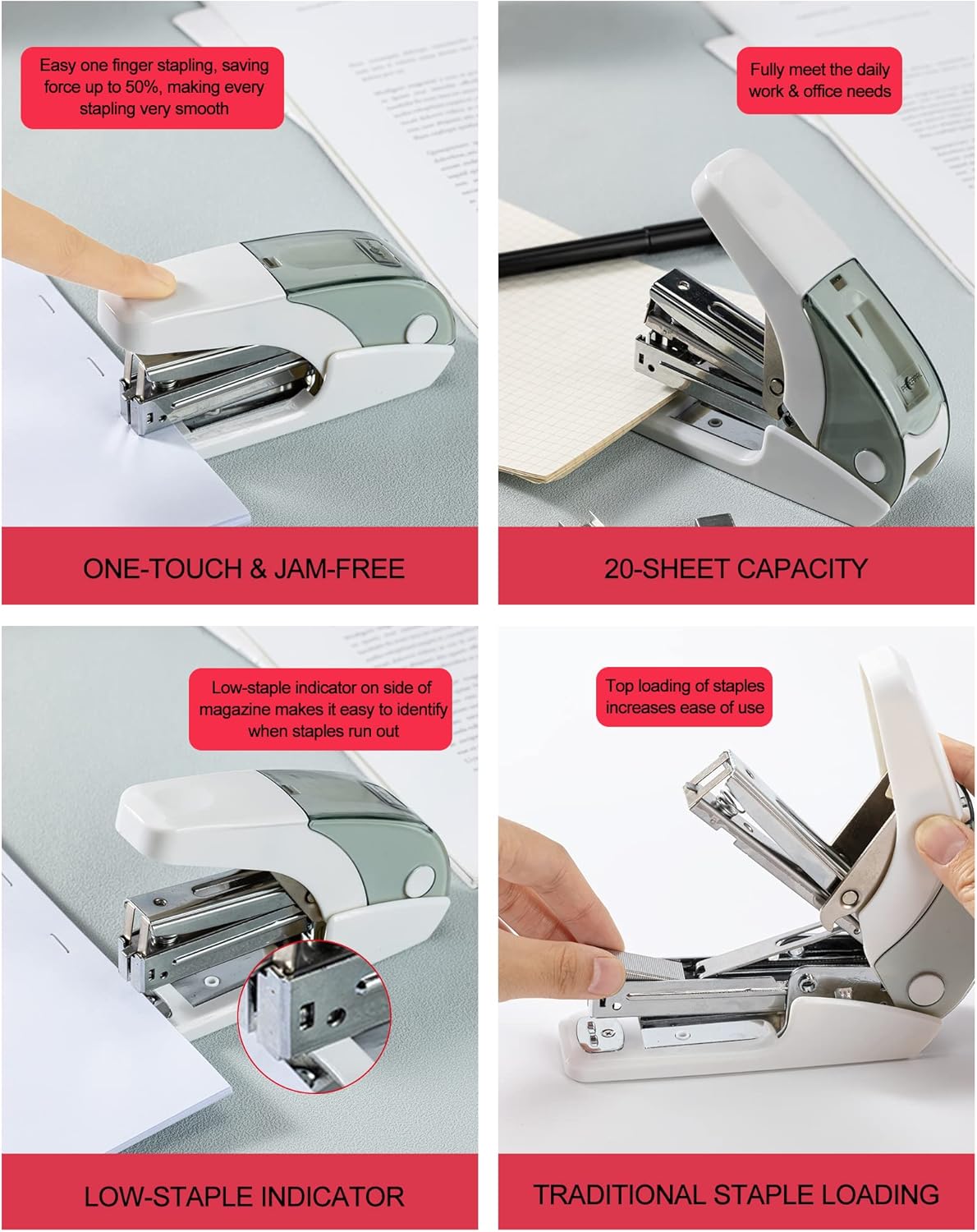 Effortless Standard Stapler Se - Stapler Half Strip 评论和价格