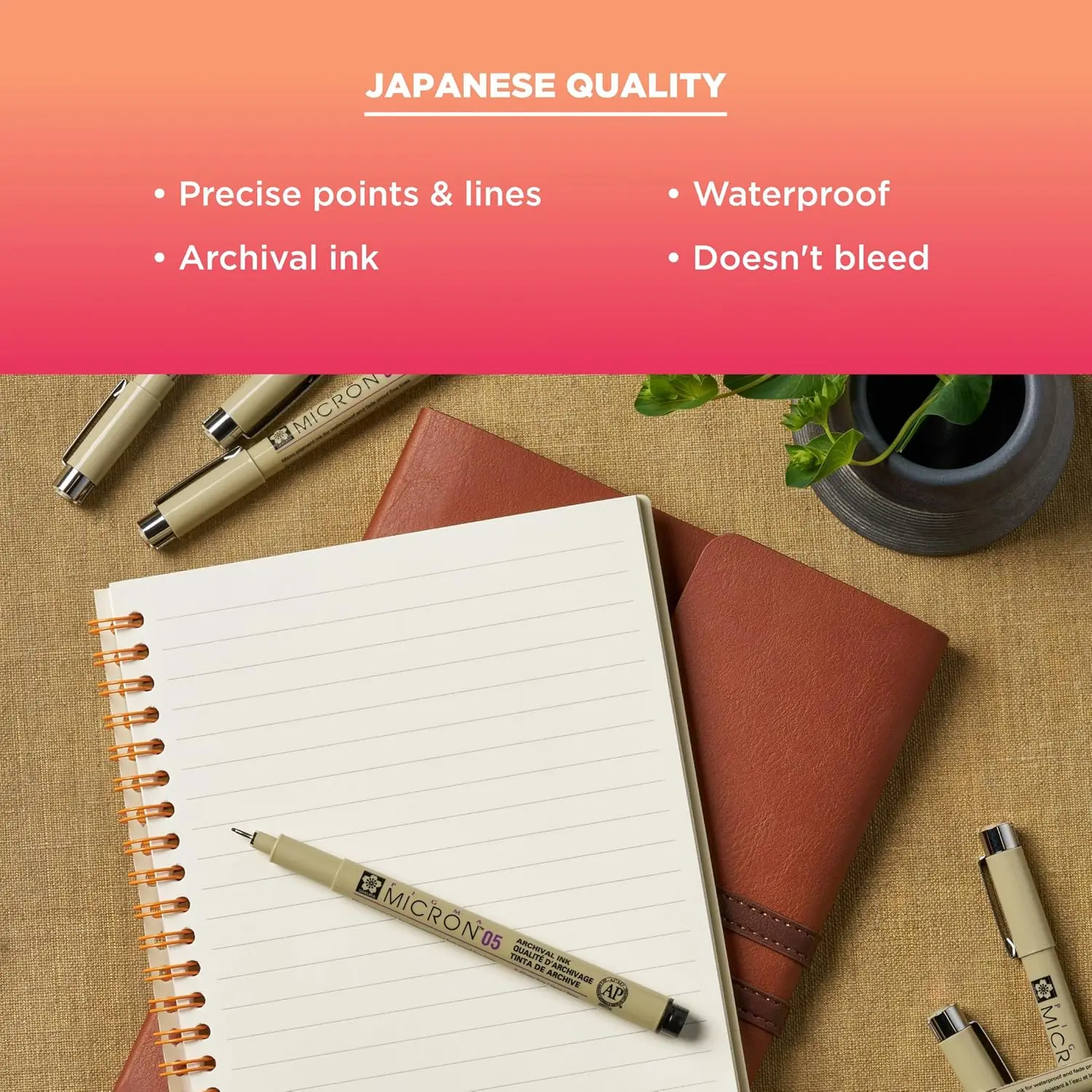 Fineliner Drawing Pens Set, 8  - Archive Box Set 评论和价格