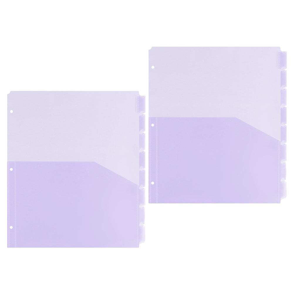 2Sets A4 Binder Dividers Plast - Tab Divider A4 评论和价格