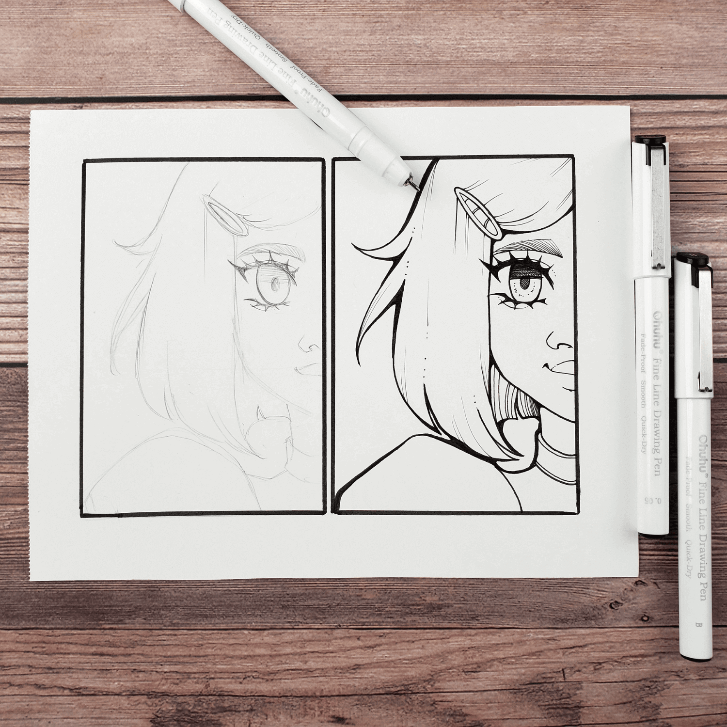 Ohuhu Micro Pen Fineliner Draw - Correction Pen Fine 评论和价格