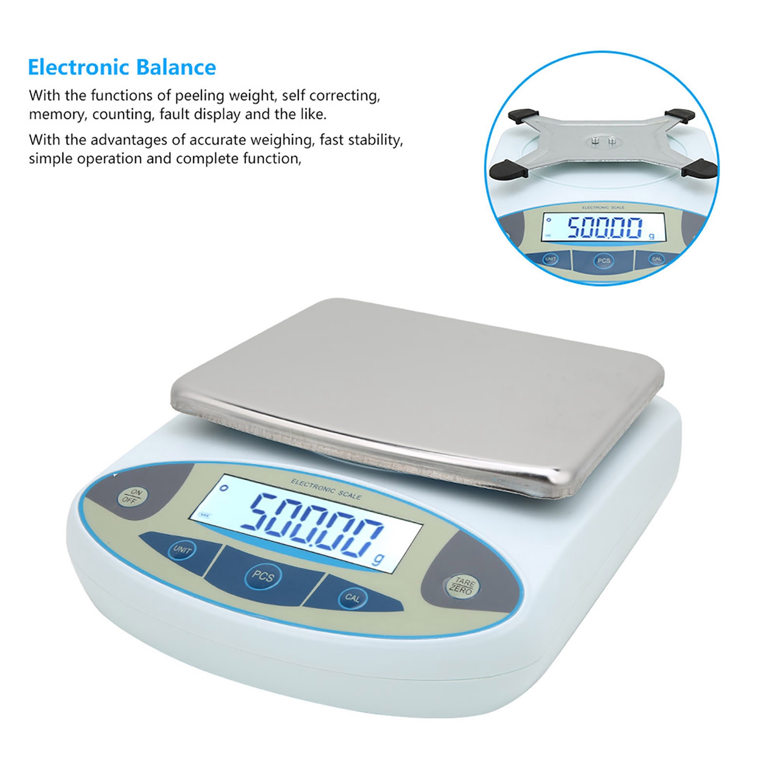 5000g 0.01g Digital Precision  - Tape Dispenser Weighted 评论和价格