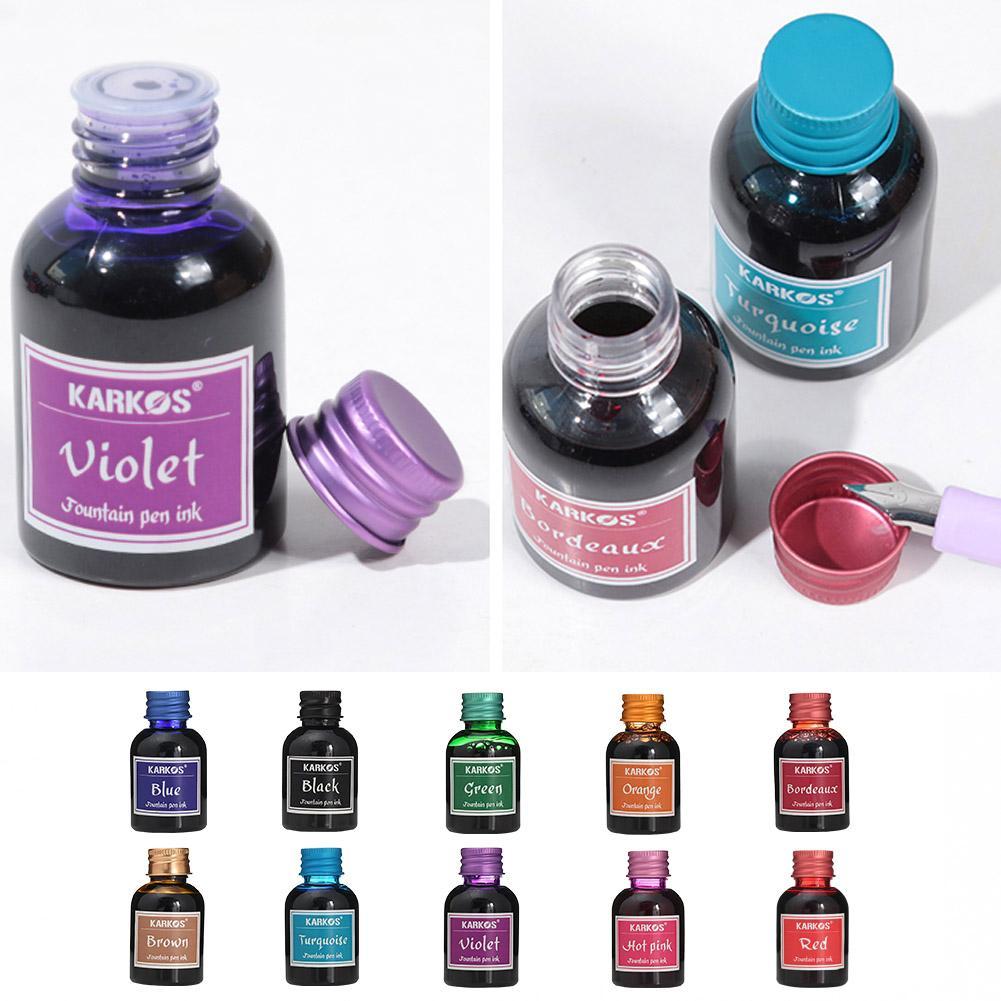 Pure Black Colorful Fountain P - Fountain Pen Bottled Ink 评论和价格