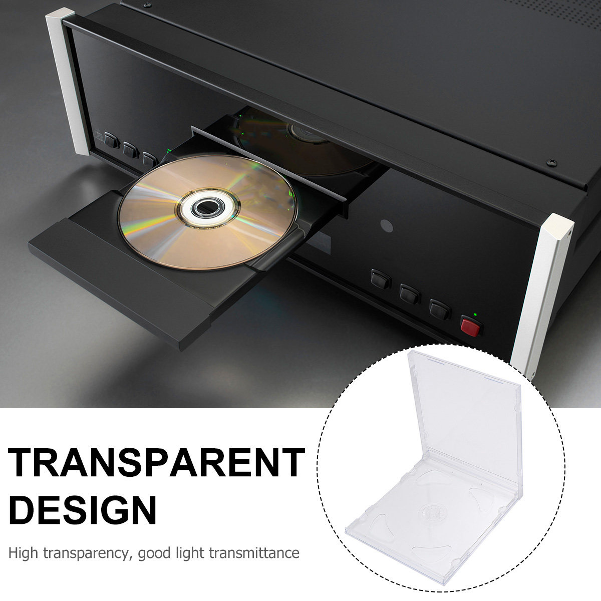 10Pcs Cd Box Dvd Case Set Port - Archive Box Set 评论和价格