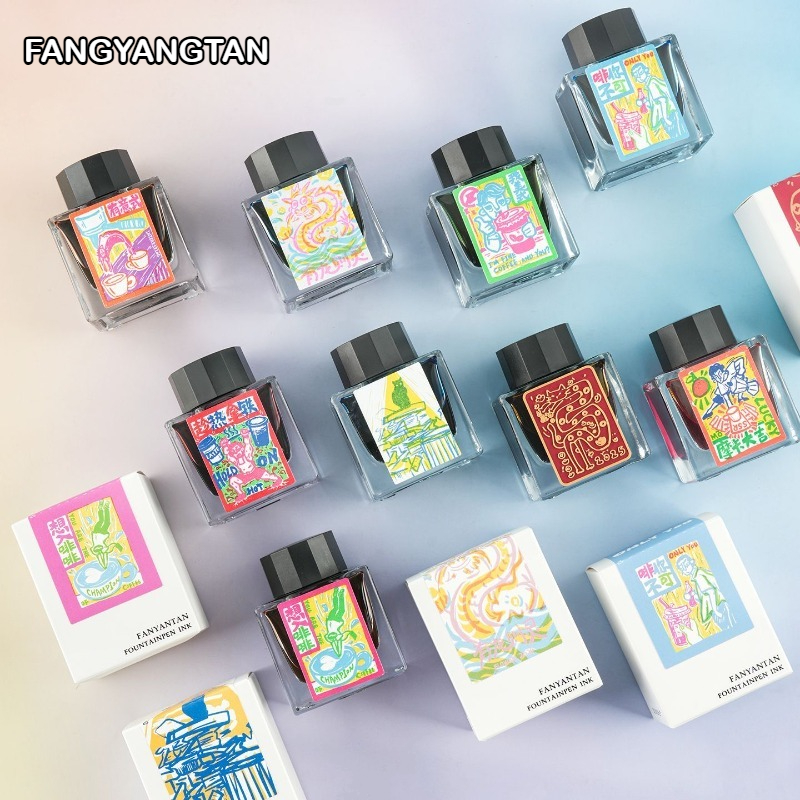 FANGYANGTAN 20 Colors 50ml She - Fountain Pen Bottled Ink 评论和价格