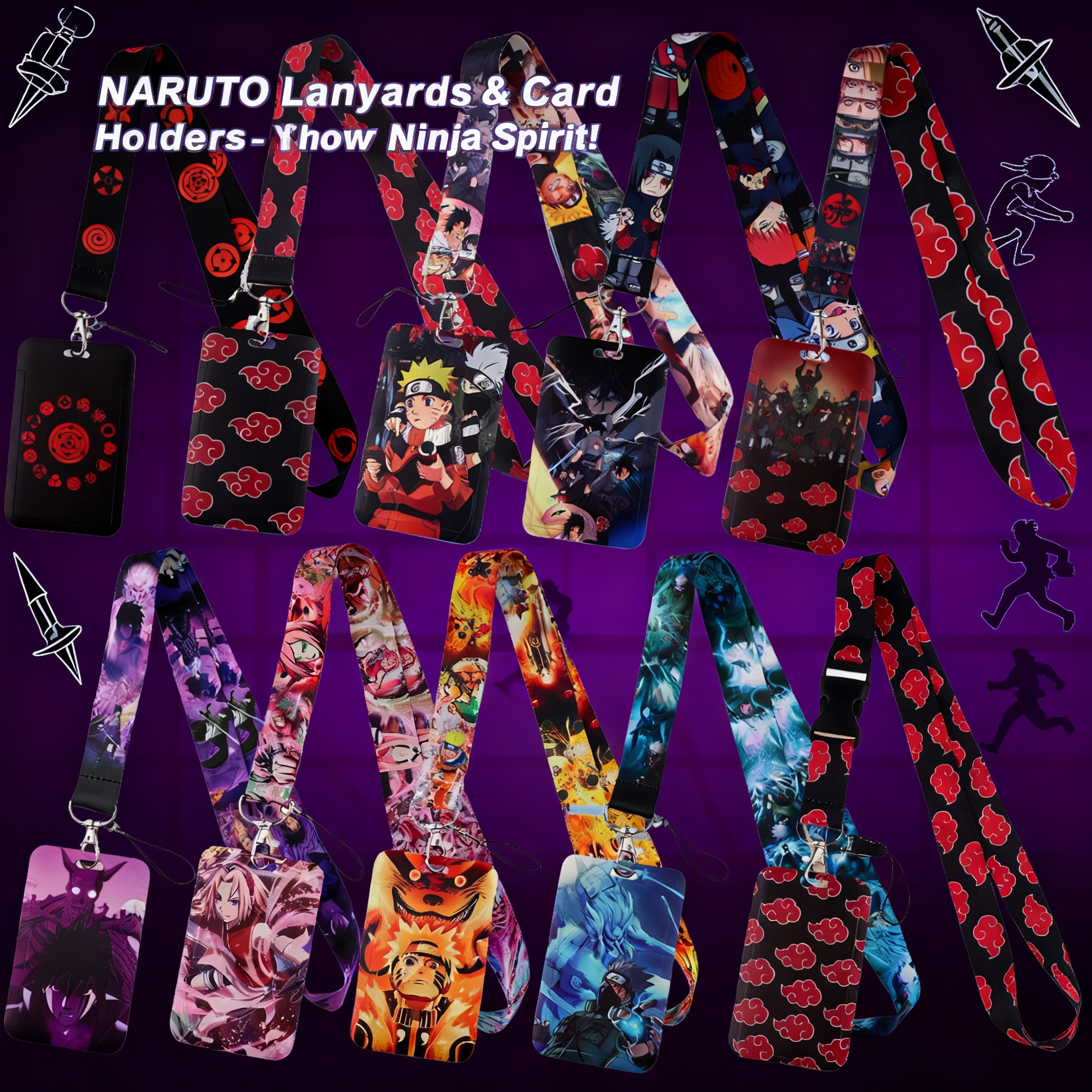 Japanese Anime Red Clouds Busi - Index Card Holder 评论和价格