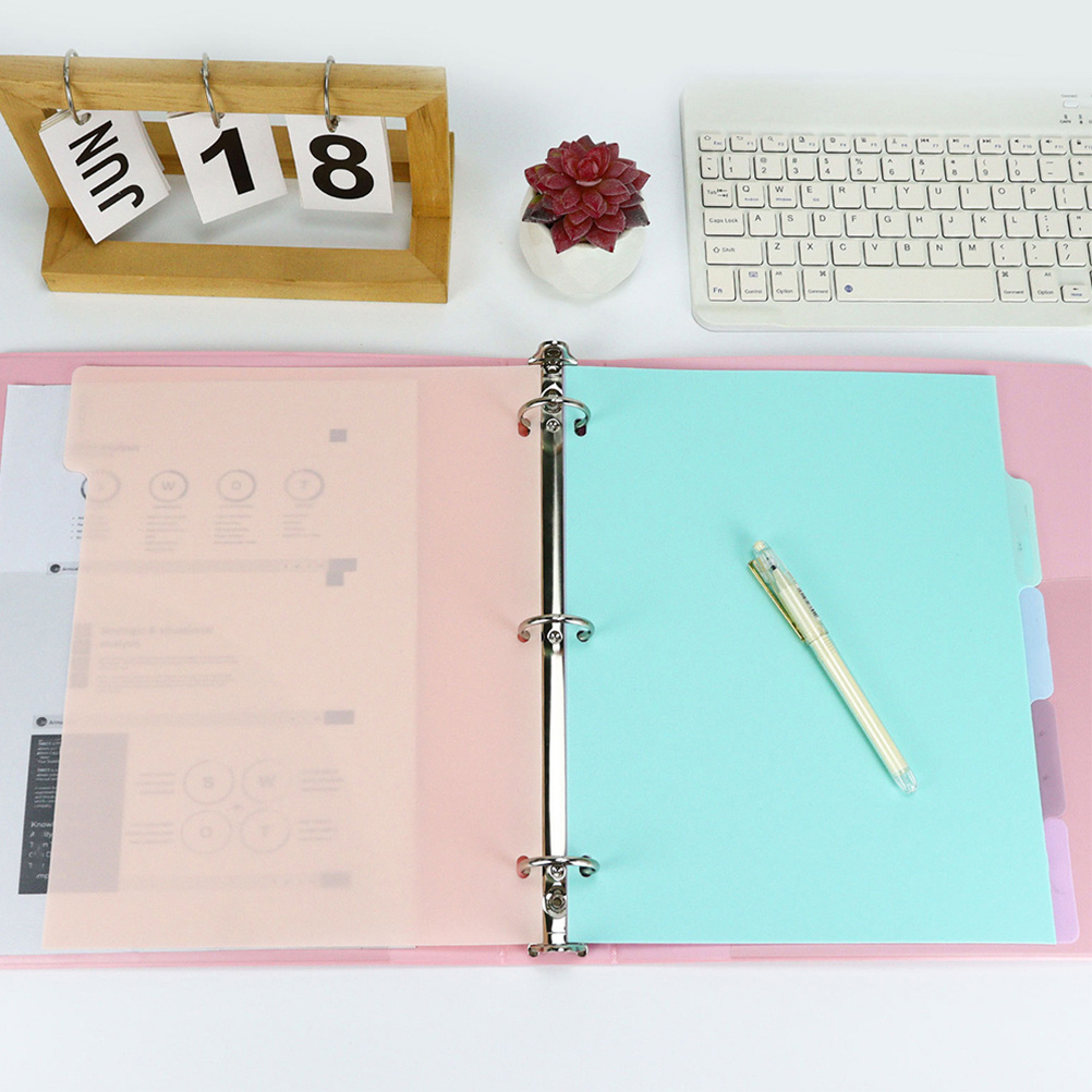 1Set Binder Dividers A4 Size F - Tab Divider A4 评论和价格