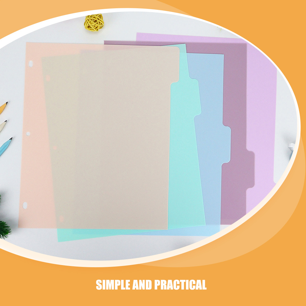 1Set Binder Dividers A4 Size F - Tab Divider A4 评论和价格